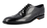 Prada Men's 2EB127 070 F0002 welt-sewn Leather Business Shoes