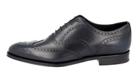 Prada Men's Blue welt-sewn Leather Business Shoes 2EB127