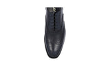 Prada Men's Blue welt-sewn Leather Business Shoes 2EB127