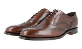 Prada Men's Brown welt-sewn Leather Business Shoes 2EB127