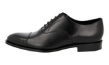 Prada Men's Black Leather Oxford Business Shoes 2EB129
