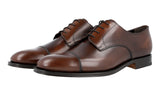 Prada Men's Brown welt-sewn Leather Business Shoes 2EB130