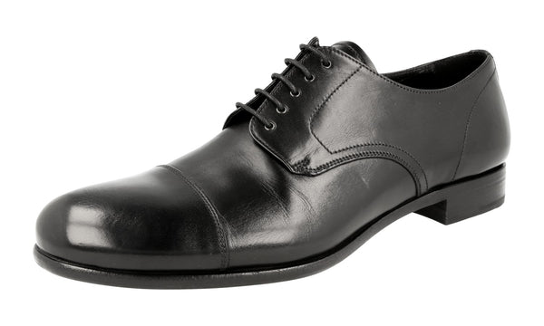 Prada Men's 2EB134 3B7R F0002 Leather Business Shoes