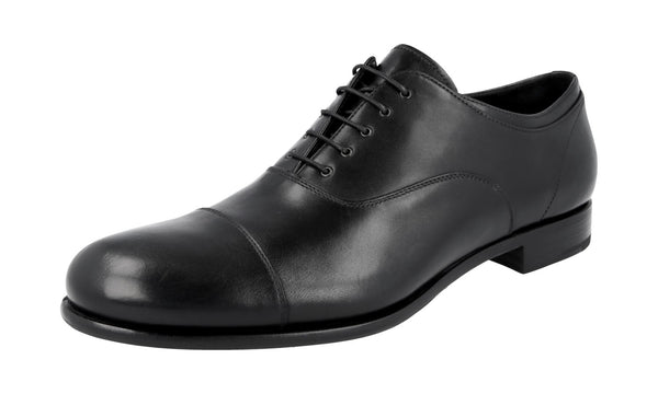 Prada Men's 2EB135 3B7R F0002 Leather Business Shoes