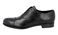 Prada Men's Black Leather Business Shoes 2EB135