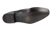 Prada Men's Black welt-sewn Leather Derby Business Shoes 2EB138