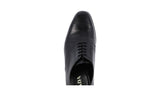 Prada Men's Black welt-sewn Leather Derby Business Shoes 2EB138