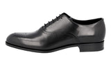 Prada Men's Black welt-sewn Leather Business Shoes 2EB139