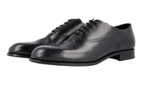 Prada Men's Black welt-sewn Leather Business Shoes 2EB139