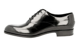Prada Men's Black welt-sewn Leather Business Shoes 2EB143