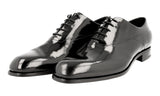 Prada Men's Black welt-sewn Leather Business Shoes 2EB143