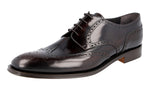 Prada Men's 2EB153 055 F0038 welt-sewn Leather Business Shoes