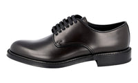 Prada Men's Brown welt-sewn Leather Business Shoes 2EB158
