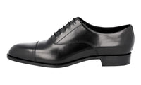 Prada Men's Black welt-sewn Leather Oxford Business Shoes 2EB159