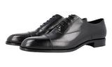 Prada Men's Black welt-sewn Leather Oxford Business Shoes 2EB159