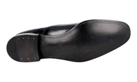 Prada Men's Black welt-sewn Leather Oxford Business Shoes 2EB165