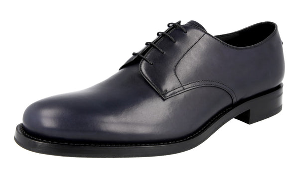 Prada Men's 2EB167 3B7R F0008 welt-sewn Leather Business Shoes