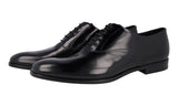 Prada Men's Black Leather Oxford Business Shoes 2EB172