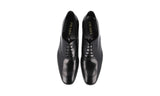 Prada Men's Black Leather Oxford Business Shoes 2EB172