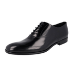 Prada Men's Black Leather Oxford Business Shoes 2EB172