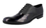 Prada Men's 2EB172 UWU F0002 Saffiano Leather Leather Business Shoes