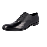 Prada Men's Black Saffiano Leather Oxford Business Shoes 2EB172