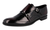 Prada Men's 2EB173 P39 F0397 Brushed Spazzolato Leather Business Shoes
