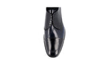 Prada Men's Multicoloured Brushed Spazzolato Leather Derby Business Shoes 2EB178