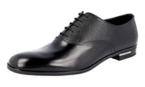 Prada Men's 2EB182 UWU F0002 Saffiano Leather Leather Business Shoes