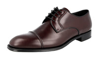 Prada Men's 2EB184 P39 F0003 welt-sewn Leather Business Shoes
