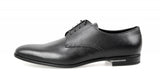 Prada Men's Black Saffiano Leather Derby Business Shoes 2EC030