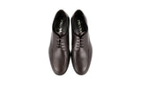 Prada Men's Brown Leather Derby Business Shoes 2EC049