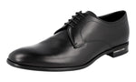 Prada Men's 2EC060 070 F0002 Leather Business Shoes