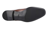 Prada Men's Brown Leather Derby Business Shoes 2EC060