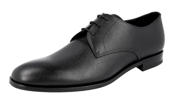 Prada Men's 2EC068 053 F0002 High-Quality Saffiano Leather Leather Business Shoes