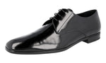 Prada Men's 2EC071 055 F0002 Brushed Spazzolato Leather Business Shoes