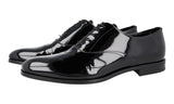 Prada Men's Black Leather Oxford Business Shoes 2EC088