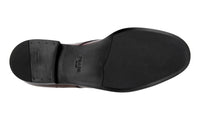 Prada Men's Brown Leather Derby Business Shoes 2EC103
