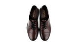 Prada Men's Brown Leather Derby Business Shoes 2EC103
