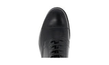 Prada Men's Black welt-sewn Leather Derby Business Shoes 2EC103