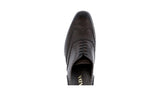 Prada Men's Brown Full Brogue Leather Oxford Business Shoes 2EC121