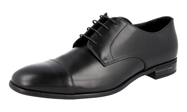 Prada Men's 2EC122 070 F0002 Leather Business Shoes