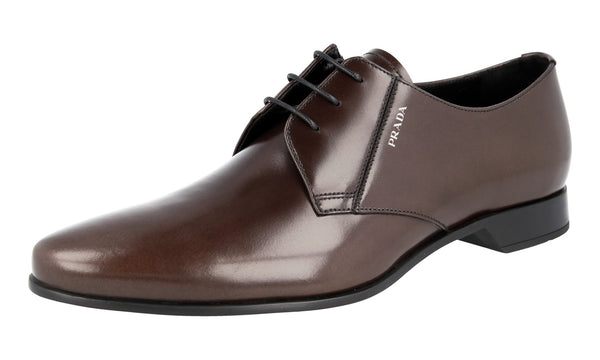 Prada Men's 2EC125 3V68 F0192 Leather Business Shoes