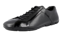 Prada Men's 2ED038 LZ8 F0002 Leather Sneaker