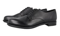 Prada Men's Black welt-sewn Leather Business Shoes 2EE049