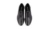 Prada Men's Black welt-sewn Leather Business Shoes 2EE049