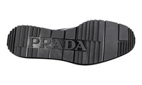 Prada Men's Black Brushed Spazzolato Leather Business Shoes 2EE092