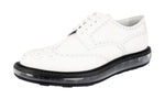 Prada Men's 2EE098 3G45 F0009 Full Brogue Leather Business Shoes