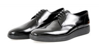 Prada Men's 2EE182 P39 F0002 Brushed Spazzolato Leather Business Shoes