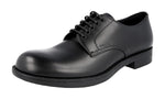 Prada Men's 2EE191 Z4C F0002 welt-sewn Leather Business Shoes